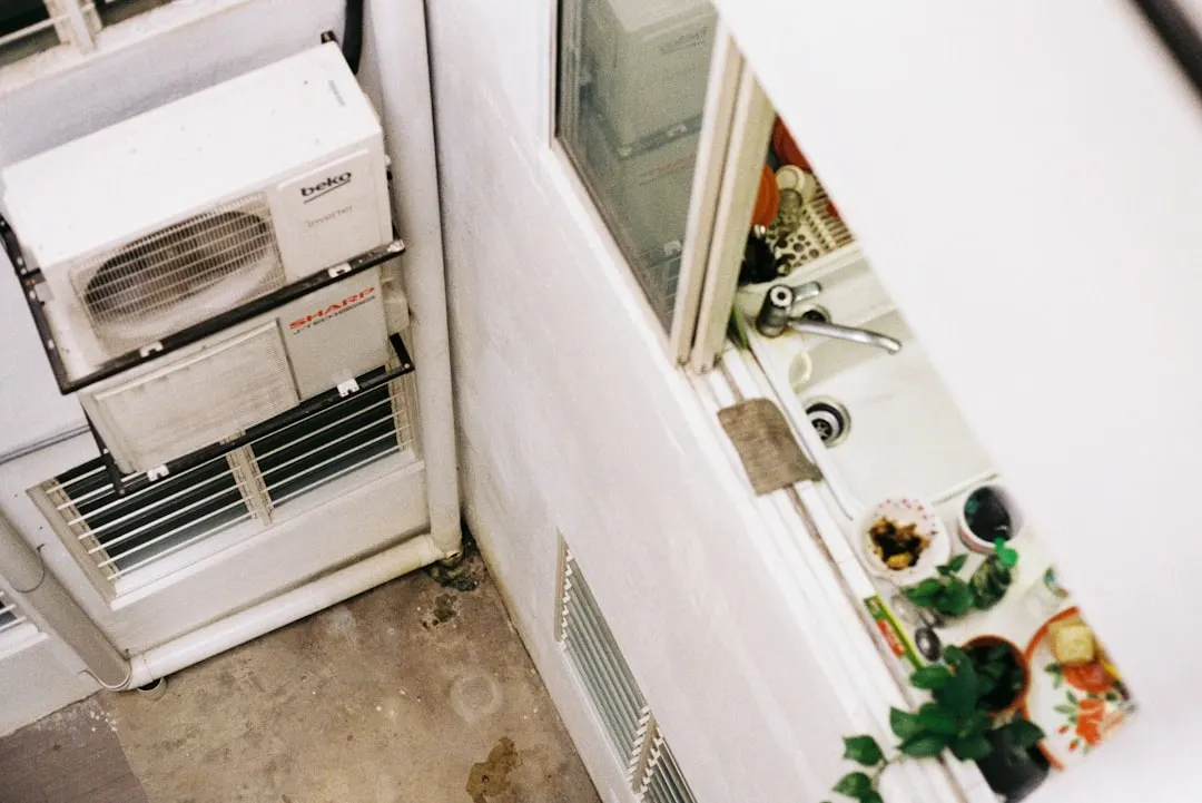 Mechanical room during annual HVAC maintenance in Atlanta